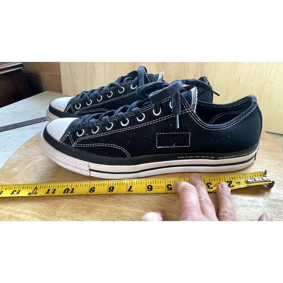 Converse Chuck Taylor All Star Low Moncler Fragment Black 169069C Mens 12